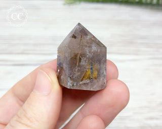 Rutilated Quartz Tower #17