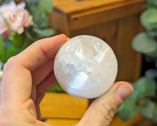 Satin Spar (Selenite) Sphere