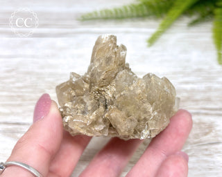 Selenite Cluster - UV Reactive #2