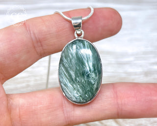 Seraphinite Silver Necklace #1