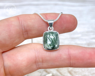 Seraphinite Silver Necklace #2