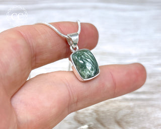 Seraphinite Silver Necklace #2
