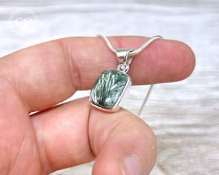 Seraphinite Silver Necklace #2