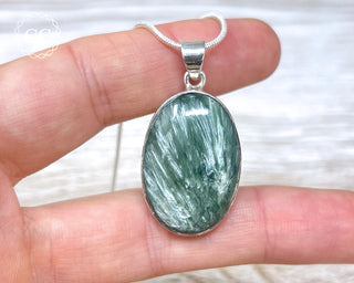 Seraphinite Silver Necklace #1