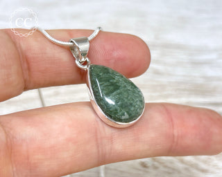 Seraphinite Silver Necklace #3