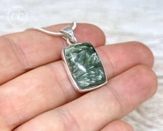 Seraphinite Silver Necklace #4