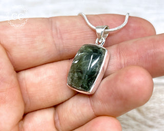 Seraphinite Silver Necklace #4