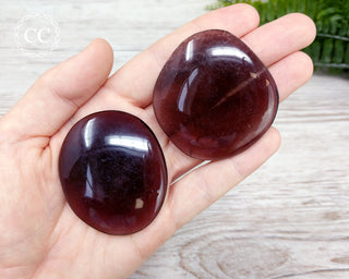 Smoky Fluorite Palm Stone