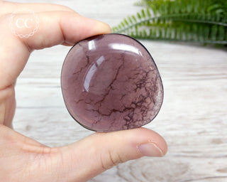 Smoky Fluorite Palm Stone