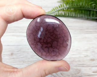 Smoky Fluorite Palm Stone
