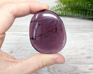 Smoky Fluorite Palm Stone