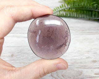 Smoky Fluorite Palm Stone