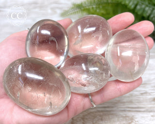Smoky Quartz Chunky Palm Stone