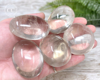 Smoky Quartz Chunky Palm Stone