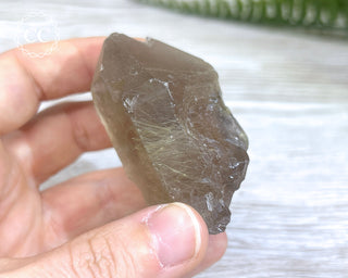 Smoky Rutilated Quartz Point #7