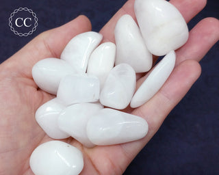 Snow Quartz Tumbled Crystal
