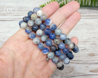 Sodalite 8mm Beaded Bracelet