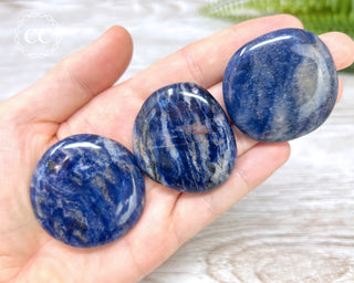 Sodalite Palm Stone