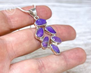 Sugilite Silver Necklace #1