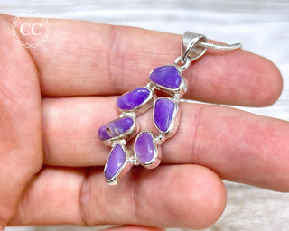 Sugilite Silver Necklace #1