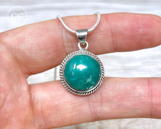 Tibetan Turquoise Silver Necklace #1