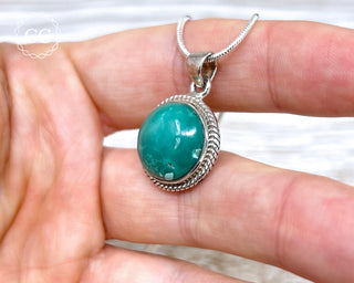 Tibetan Turquoise Silver Necklace #1