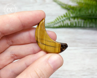 Tigers Eye Small Moon