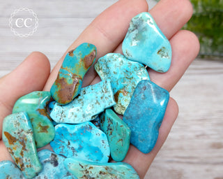 Turquoise Tumbled Crystal