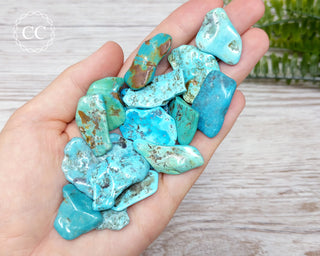 Turquoise Tumbled Crystal