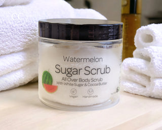 Jar of Watermelon Sugar Scrub