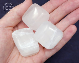 White Calcite Tumbled Crystal