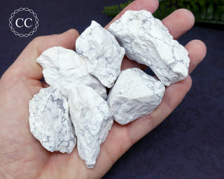 White Howlite Raw Crystal