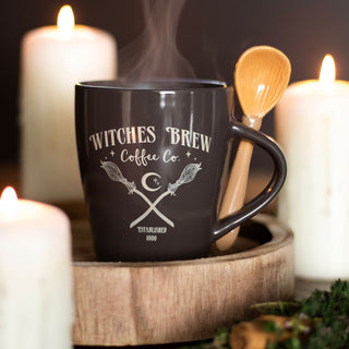Witches Brew Coffee Company Mug & Spoon