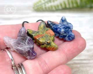 Wolf Head Necklace