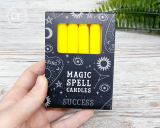 Yellow Spell Candle