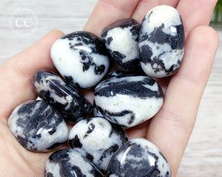 Zebra Jasper | Zebra Marble Tumbled Crystal
