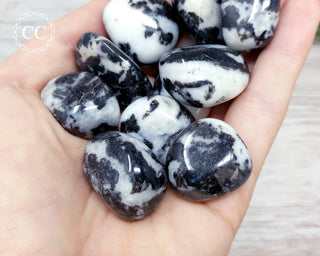 Zebra Jasper | Zebra Marble Tumbled Crystal
