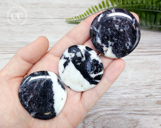 Zebra Jasper | Zebra Marble Palm Stone