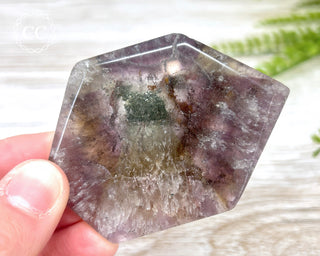 Zoned Amethyst Slice #2