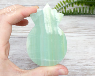 Pistachio Calcite Pineapple #4