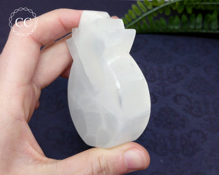 White Calcite Pineapple #12