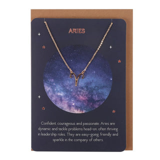 Aries Zodiac Necklace