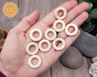 Small Wooden Ring Stand