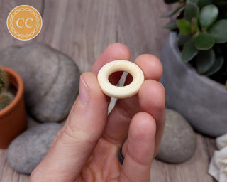 Small Wooden Ring Stand
