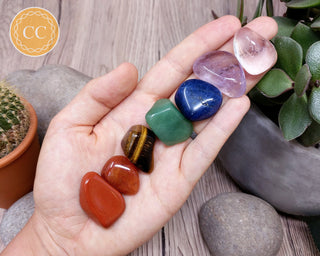 Chakra Crystals Tumble Set