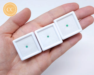 Emerald Faceted Gem