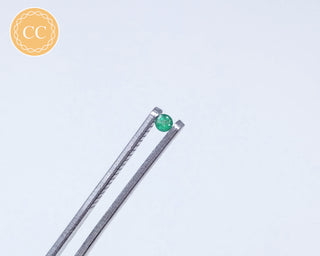 Emerald Faceted Gem