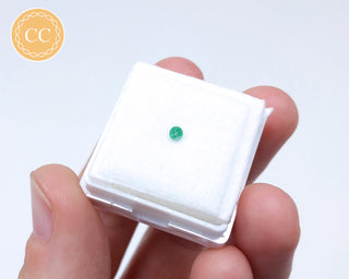 Emerald Faceted Gem