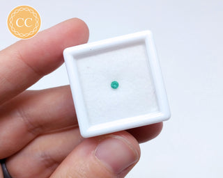Emerald Faceted Gem