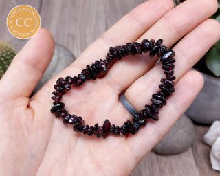 Garnet Gemchip Bracelet